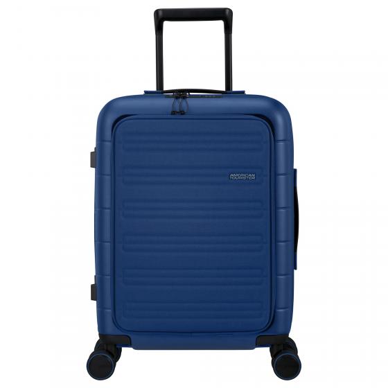 Novastream - 4-Rollen Kabinentrolley Smart 55 cm erw. USB navy blue