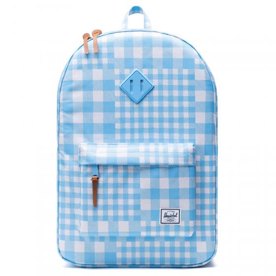 Heritage Backpack 45 cm gingham alaskan blue