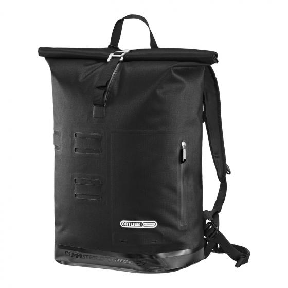 Commuter Daypack City 27 Rolltop Backpack 50 cm black