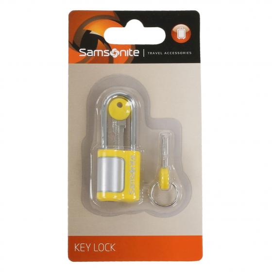 Travel Safe Key Lock Schlüssel - Schloss yellow