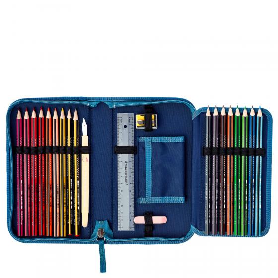 ErgoFlex Easy - Schoolbag Set 5tlg. 950 g Blue Speed